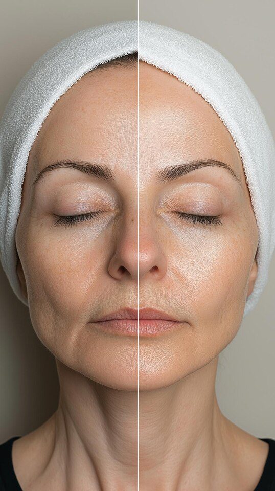 Certified dermatologist performing PRP face rejuvenation